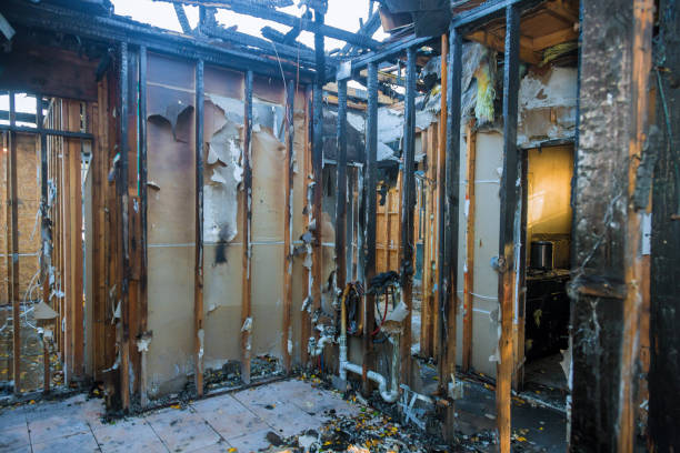 Professional Fire Damage Removal technician working in Georgetown, PA